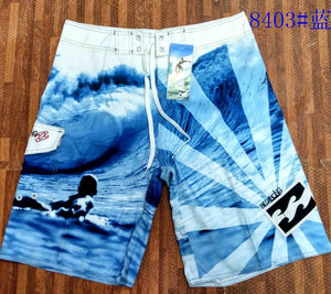 Men Summer Casual Shorts Men Brand New Board Shorts WaterProof Beach Breathable Elastic Waist Fashion Casual Short Male - MigrationJob