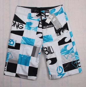 Men Summer Casual Shorts Men Brand New Board Shorts WaterProof Beach Breathable Elastic Waist Fashion Casual Short Male - MigrationJob