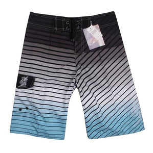 Men Summer Casual Shorts Men Brand New Board Shorts WaterProof Beach Breathable Elastic Waist Fashion Casual Short Male - MigrationJob