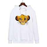 The Lion King Cartoon Print Hoodie Women Loose Casual Cute Long Sleeve Lady Pullover Tops Harajuku Streetwear Sweatshirt Clothes - MigrationJob