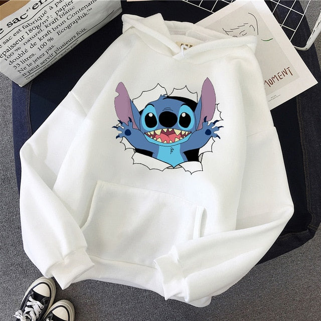 The Lion King Cartoon Print Hoodie Women Loose Casual Cute Long Sleeve Lady Pullover Tops Harajuku Streetwear Sweatshirt Clothes - MigrationJob