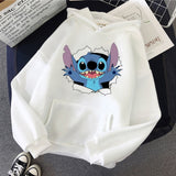 The Lion King Cartoon Print Hoodie Women Loose Casual Cute Long Sleeve Lady Pullover Tops Harajuku Streetwear Sweatshirt Clothes - MigrationJob