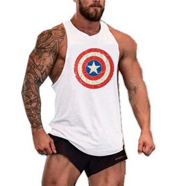 Men Bodybuilding Tank Tops men Gyms Shirt Fitness Tank Top Men Gyms Clothing Cotton Vest hoodies - MigrationJob