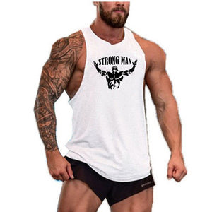 Men Bodybuilding Tank Tops men Gyms Shirt Fitness Tank Top Men Gyms Clothing Cotton Vest hoodies - MigrationJob