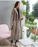 Hooded Winter New 2020 Fur Outerwear Female Fashion Plus Size Solid Long Fur Coat High-end Warm Mink Fur Jacket Coat Women Park - MigrationJob