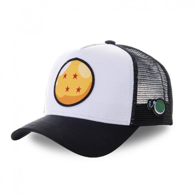 New Brand Anime Dragon Ball Snapback Cotton Baseball Cap Men Women Hip Hop Dad Mesh Hat Trucker Hat Dropshipping - MigrationJob