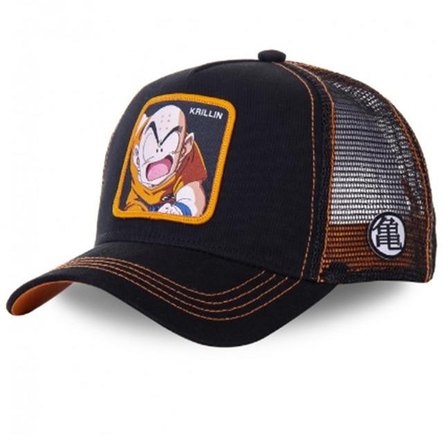 New Brand Anime Dragon Ball Snapback Cotton Baseball Cap Men Women Hip Hop Dad Mesh Hat Trucker Hat Dropshipping - MigrationJob