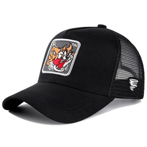 New Brand Anime Dragon Ball Snapback Cotton Baseball Cap Men Women Hip Hop Dad Mesh Hat Trucker Hat Dropshipping - MigrationJob